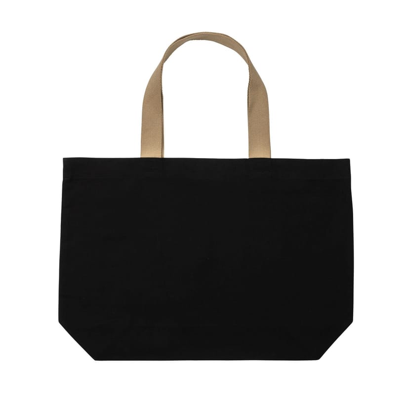 XD Design XD Design Men's Impact Aware Large Canvas Undyed Tote Bag in Black - 1