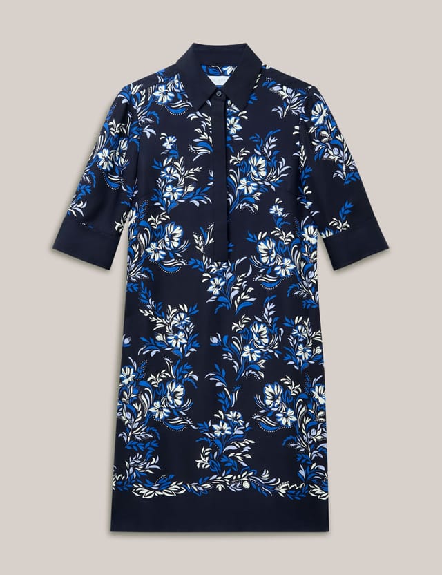 Hobbs London Hobbs London Women's Marciella Dress in Dark Navy - 2