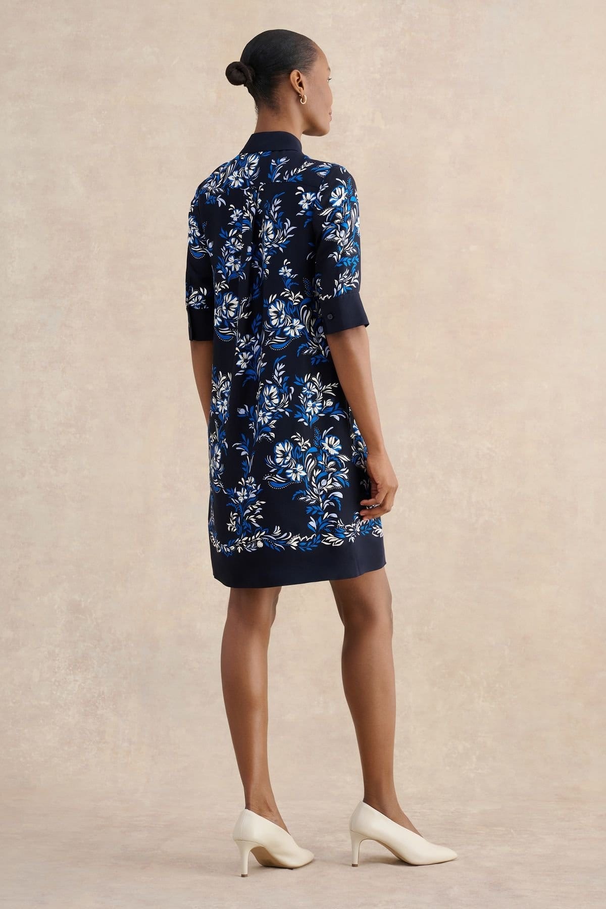 Hobbs London Hobbs London Women's Marciella Dress in Dark Navy - 4