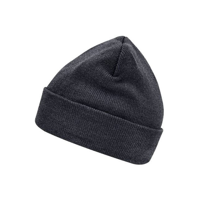 Myrtle Beach Myrtle Beach Men's Thinsulate Knitted Beanie in Dark Grey - 2