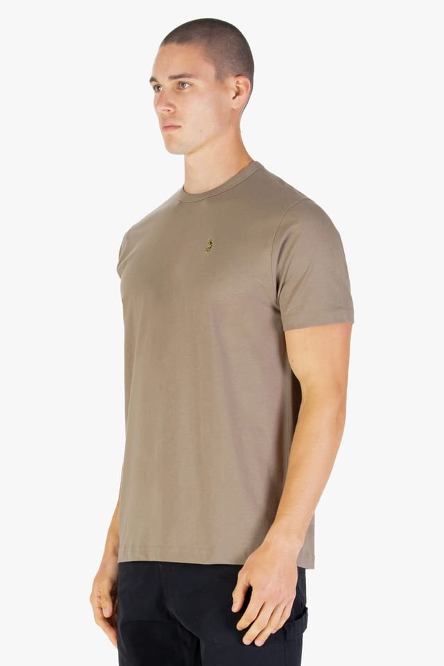 Luke 1977 Luke 1977 Men's Traff 1000 T-shirt in Light Brown - 3