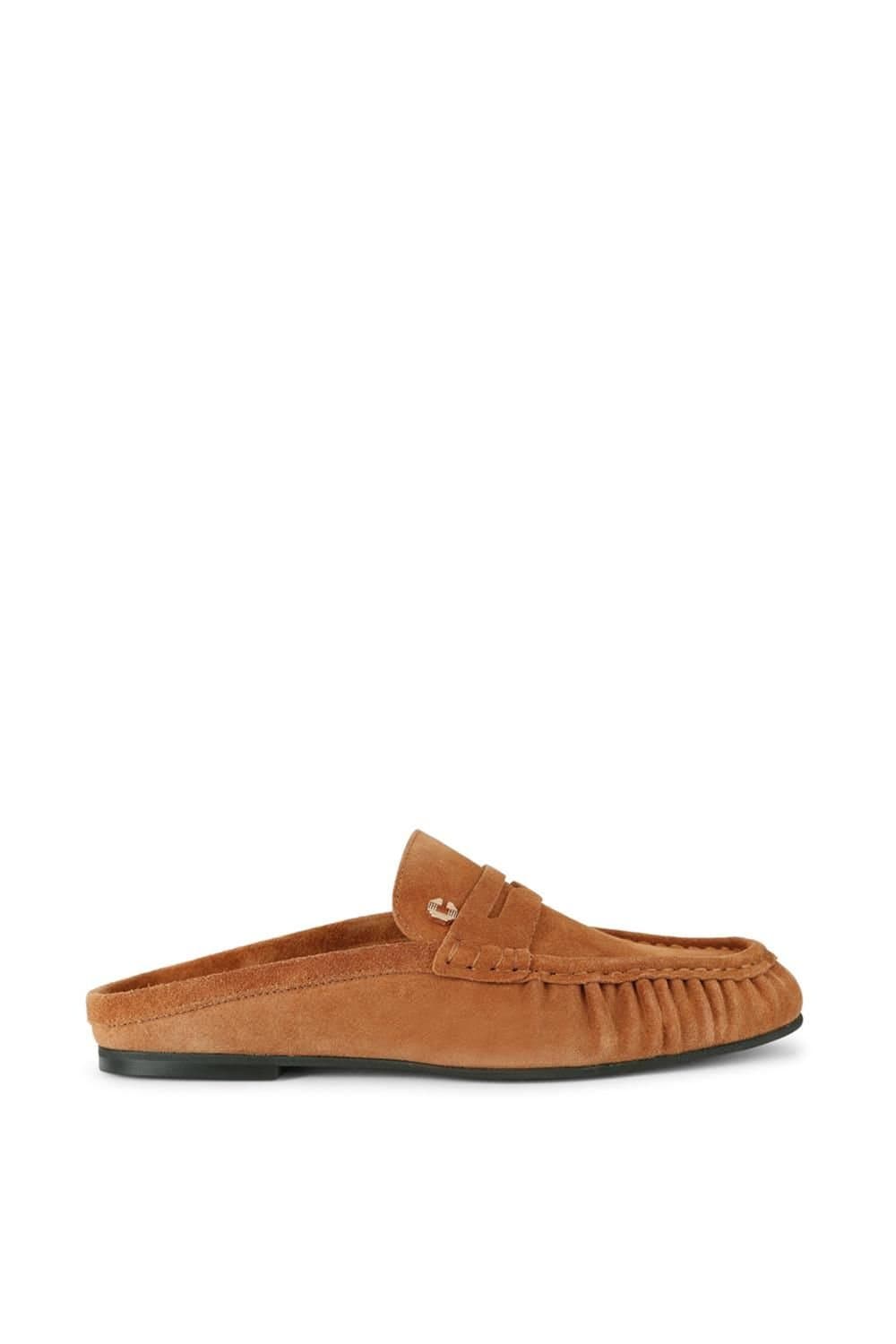Carvela Carvela Women's 'Marigold Mule' Suede Flats in Camel