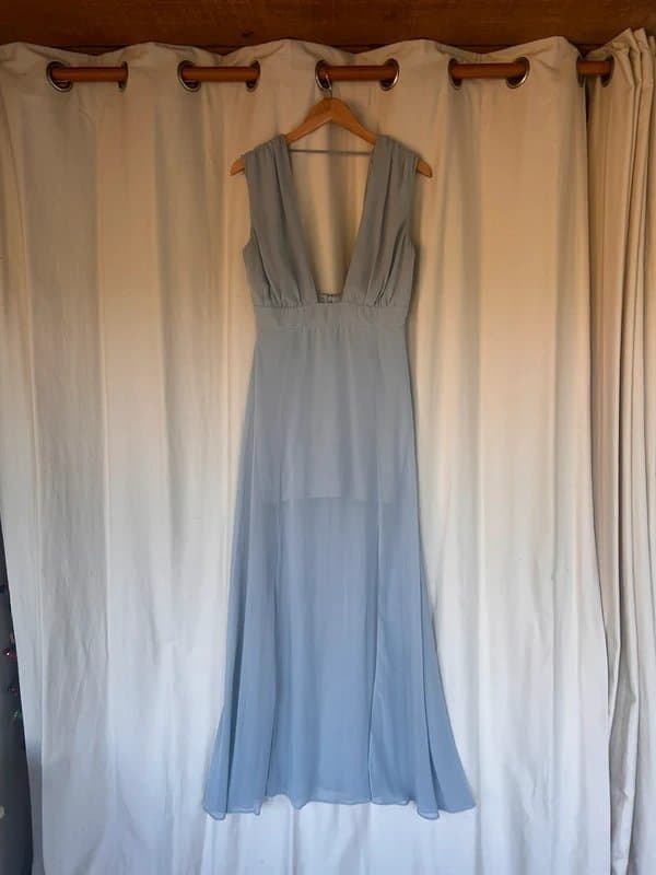 ASOS Pale blue evening dress