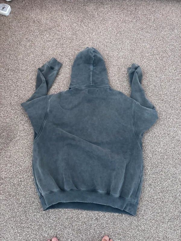 REPRESENT Represent Stonewash Hoodie - Grey - M
