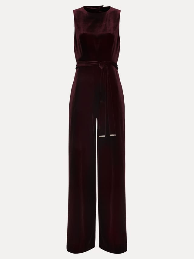 Phase Eight Phase Eight Women's Martha Velvet Jump in Wine - 2