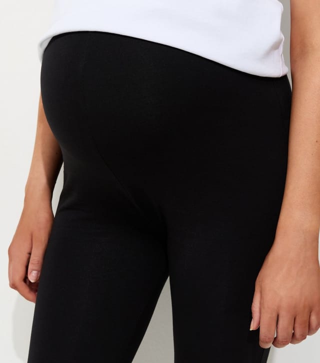 New Look Women's Maternity Pack Of 2 Black Leggings New Look - 2