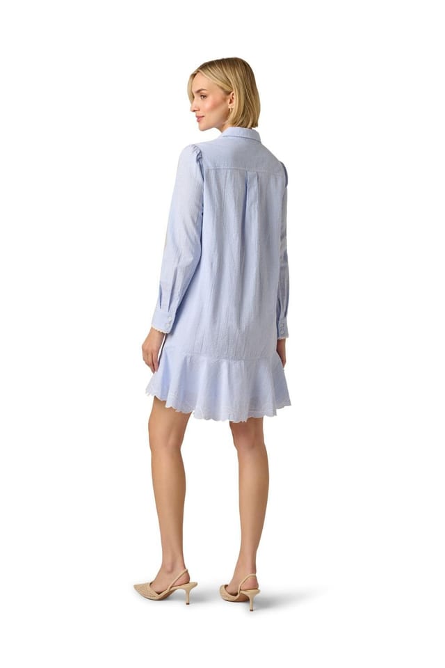 Adrianna Papell Adrianna Papell Women's Stripe Shirt Shift Dress - 3