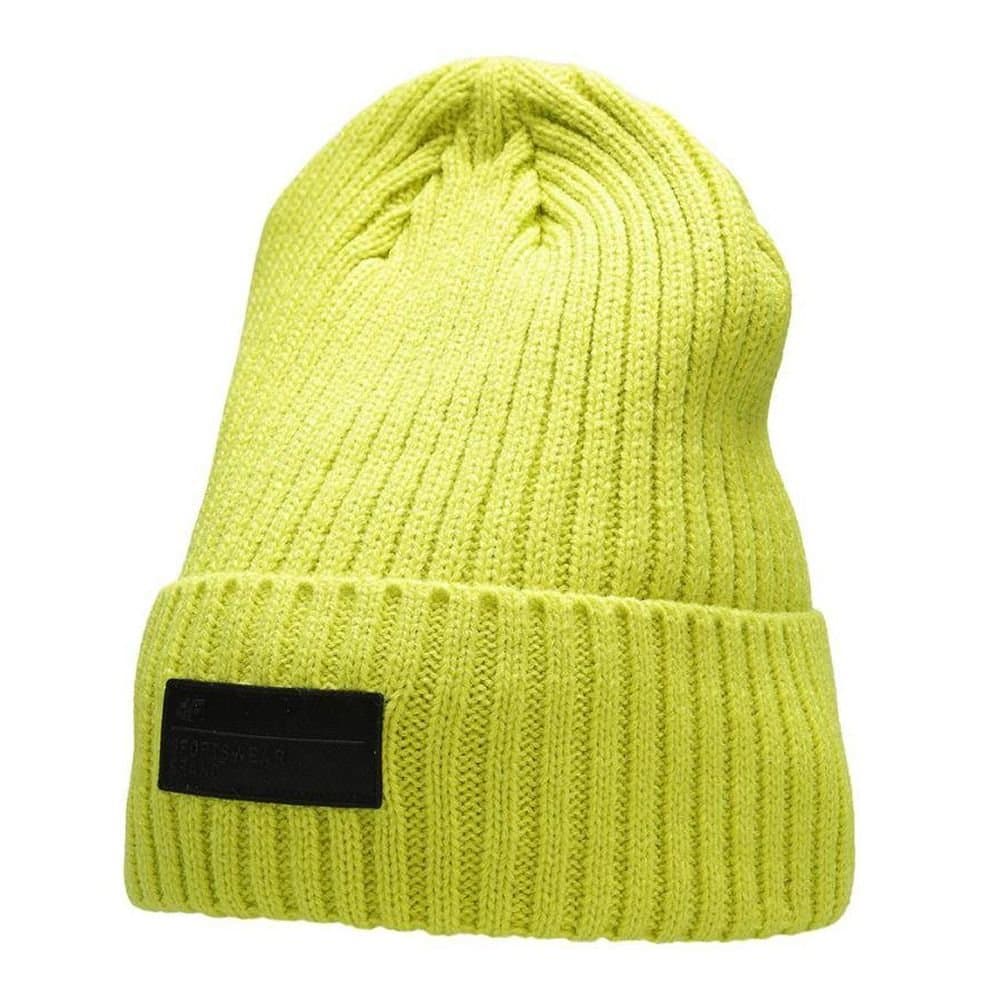 4F 4F Men's H4Z22 CAM013 Beanie in Green