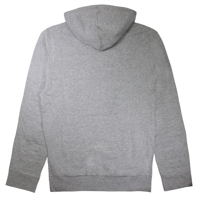 Ben Sherman Ben Sherman Men's Striped Panelled Hoody Pullover Jumper in Grey - 2