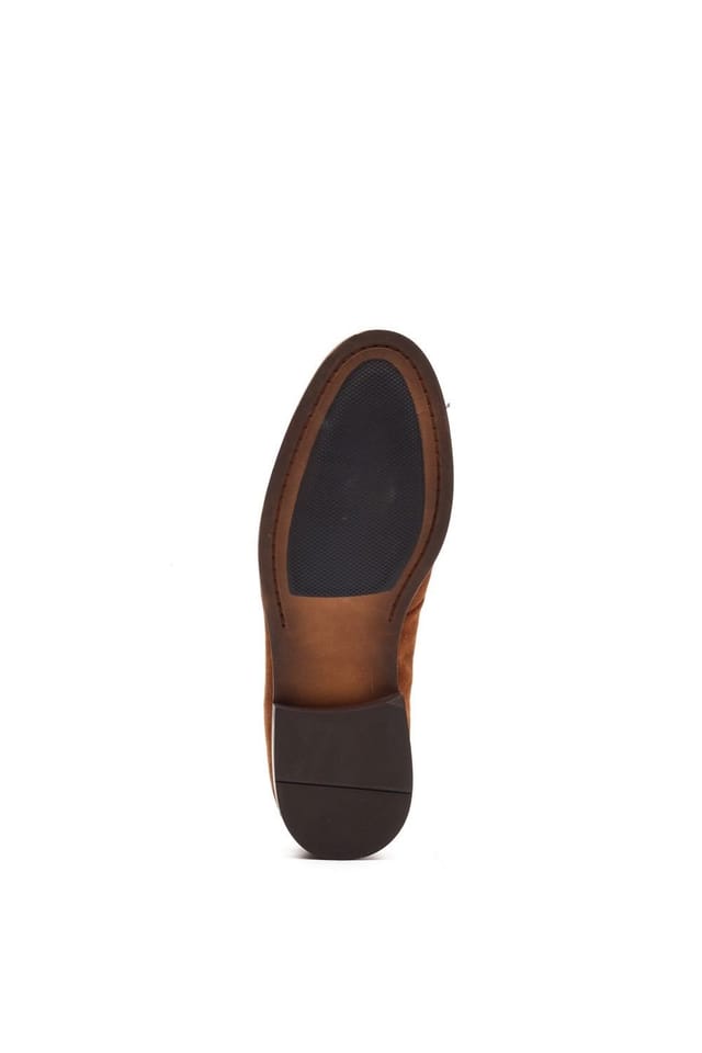 Base London Base London Men's Slate Penny Loafer in Camel - 3