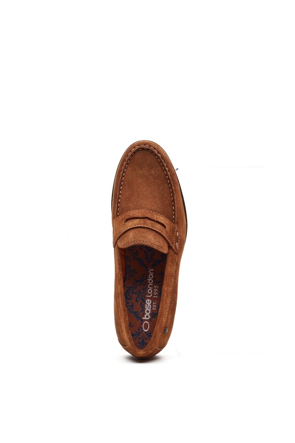 Base London Base London Men's Slate Penny Loafer in Camel - 4