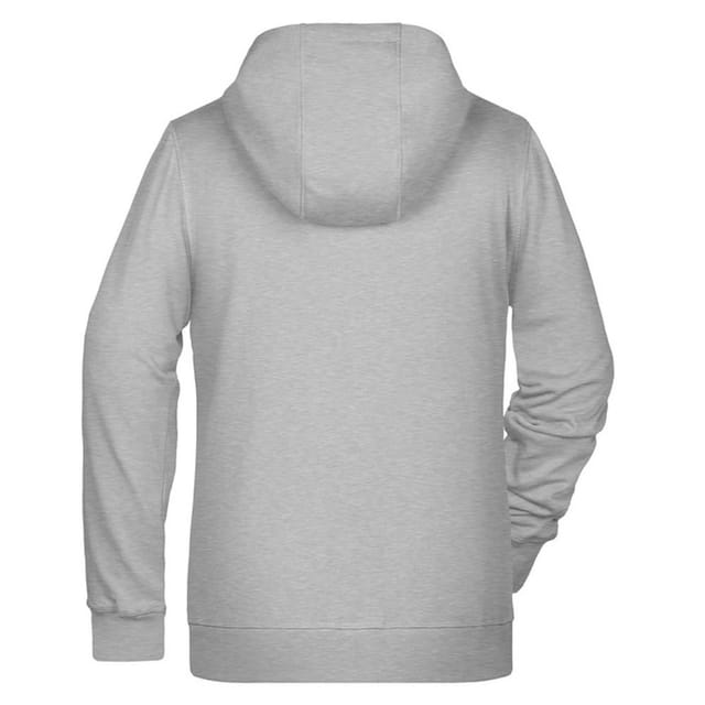 James and Nicholson James and Nicholson Women's Full Zip Hoodie in Grey - 2