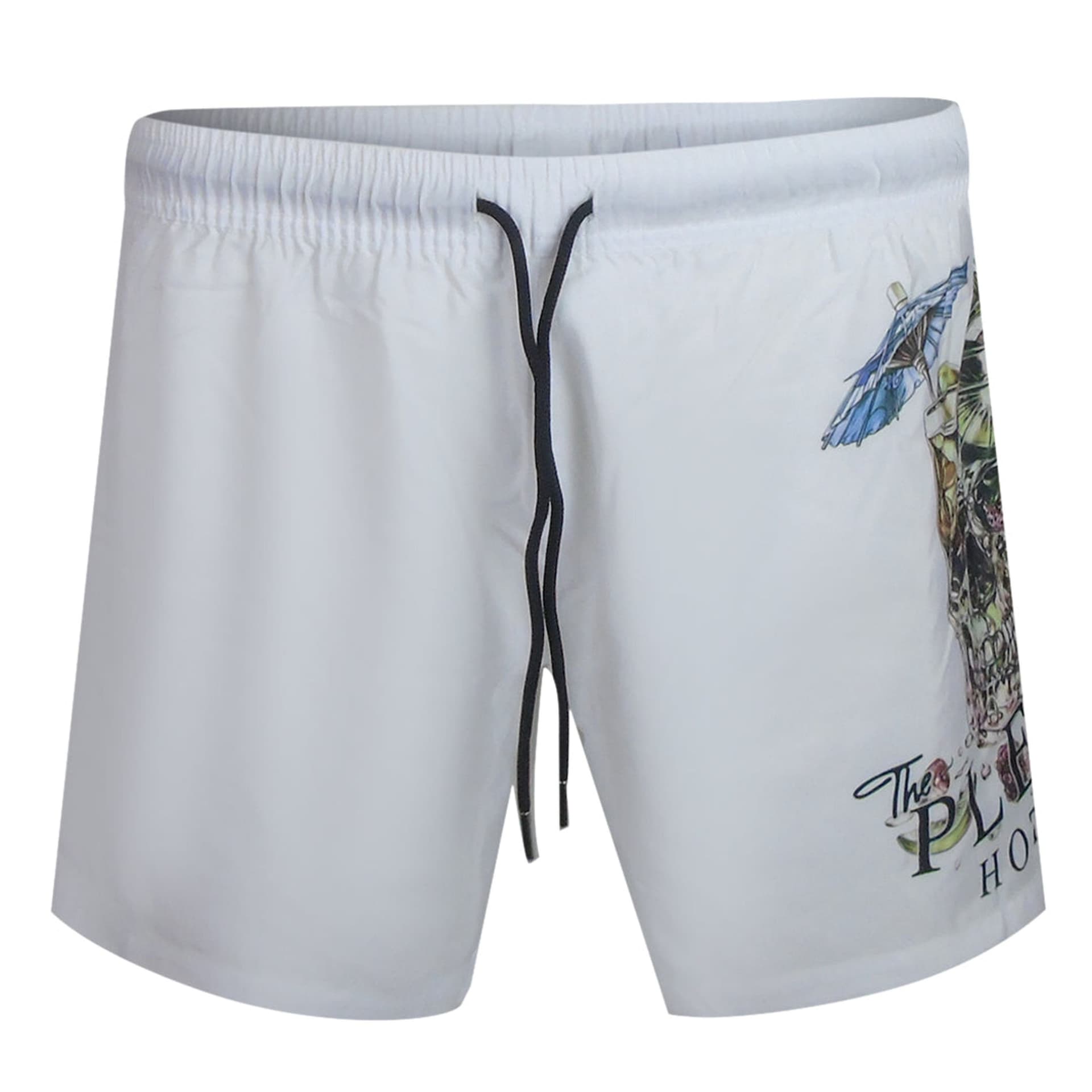 Philipp Plein Philipp Plein Men's Hotel Swimming Shorts in White