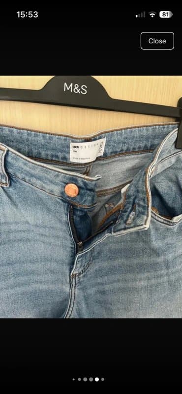 ASOS Asos denim mens jeans size W34 L32 reg
