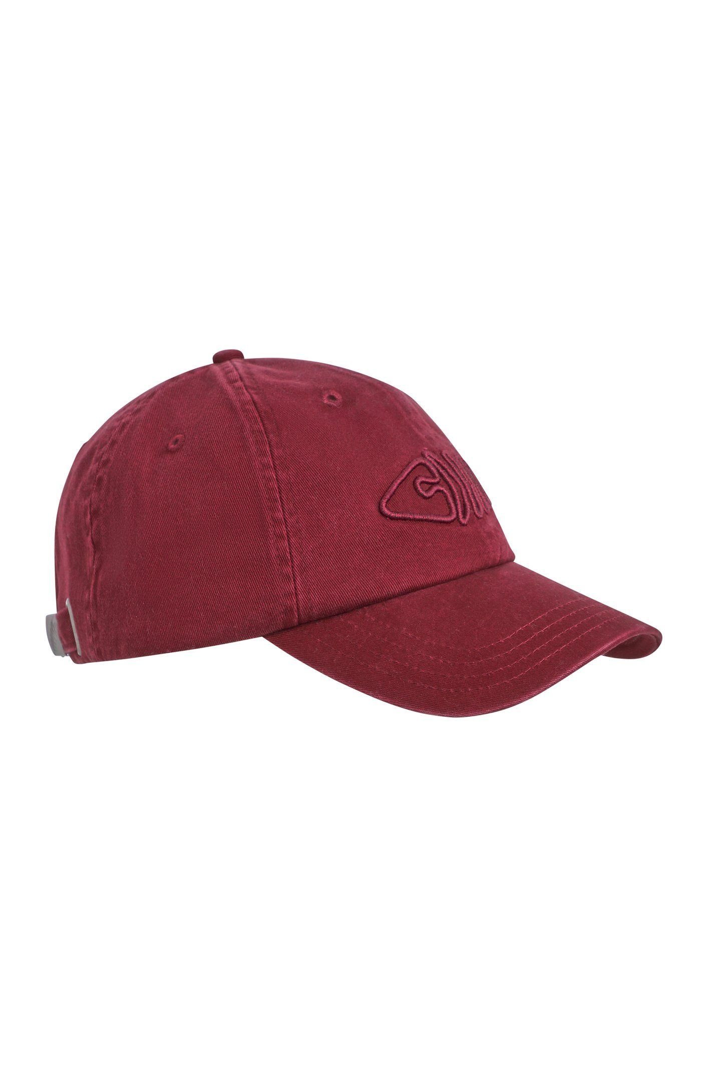 Weird Fish Weird Fish Men's Bude Branded Twill Cap in Crimson - 2