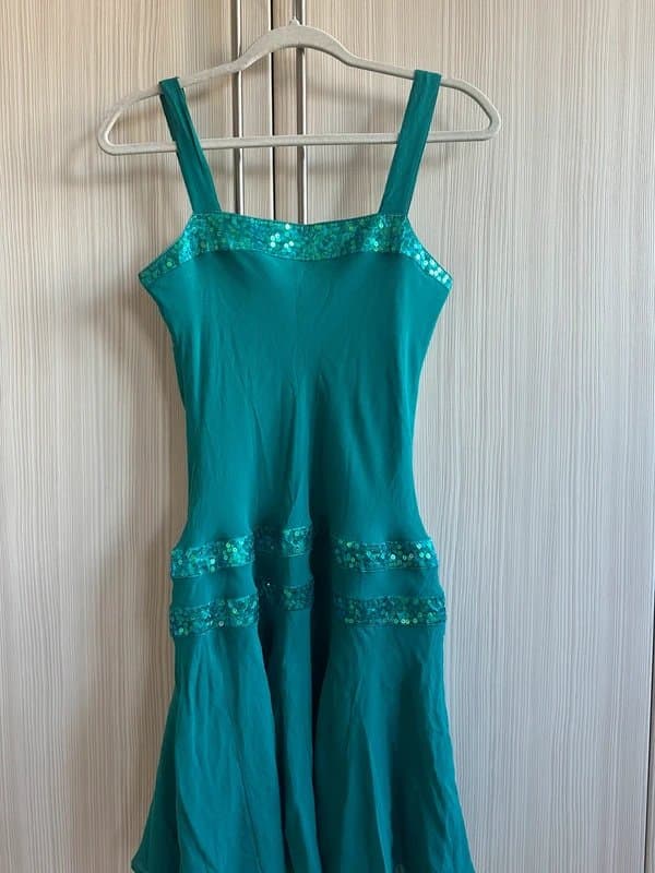 New Look Gorgeous turquoise sequin dress