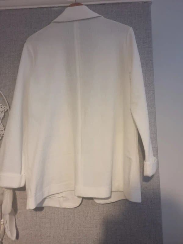 New Look Brand New New Look Size 12 White Blazer Jacket rrp £30