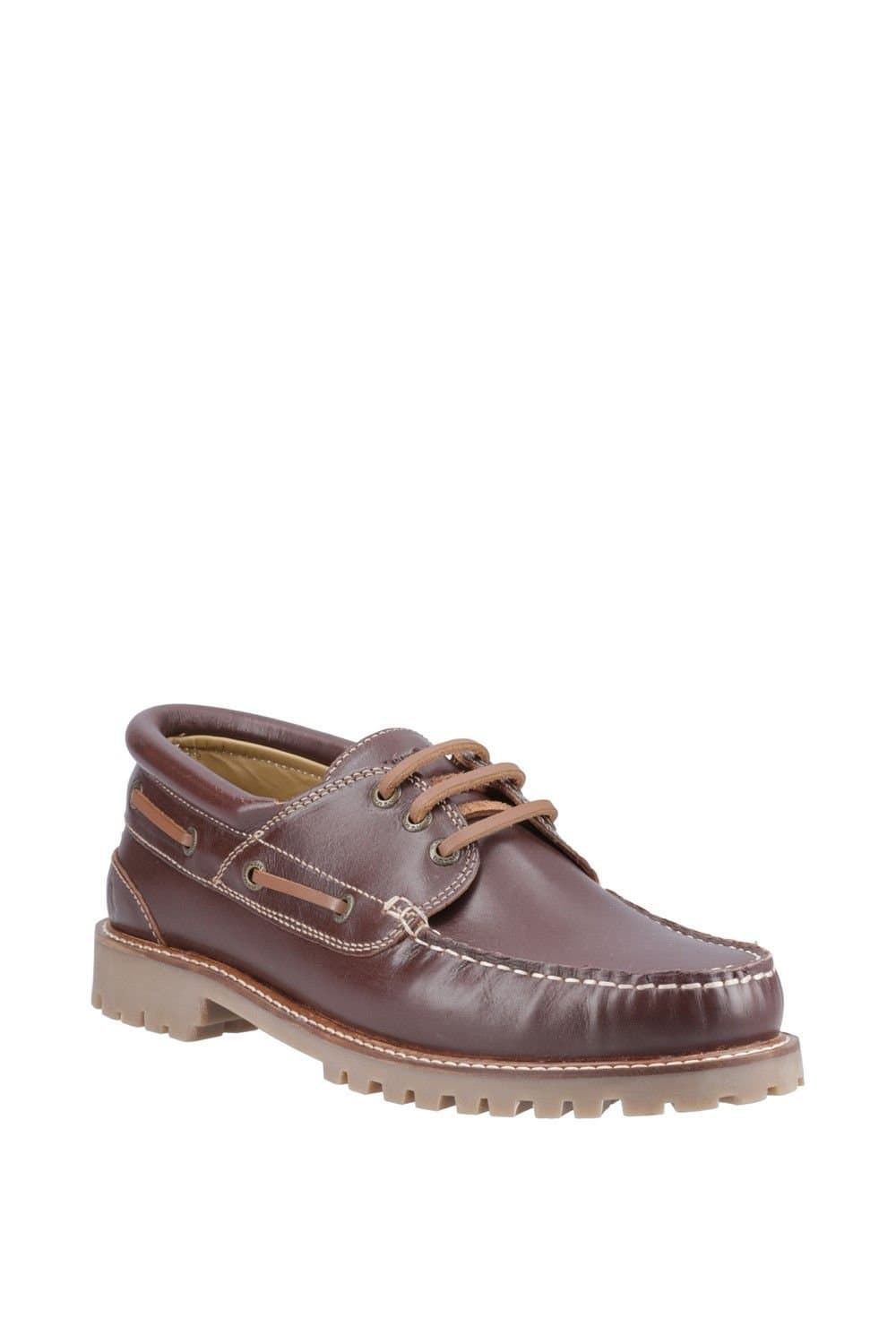 Hush Puppies Hush Puppies Men's Brown Weston Boat Shoe