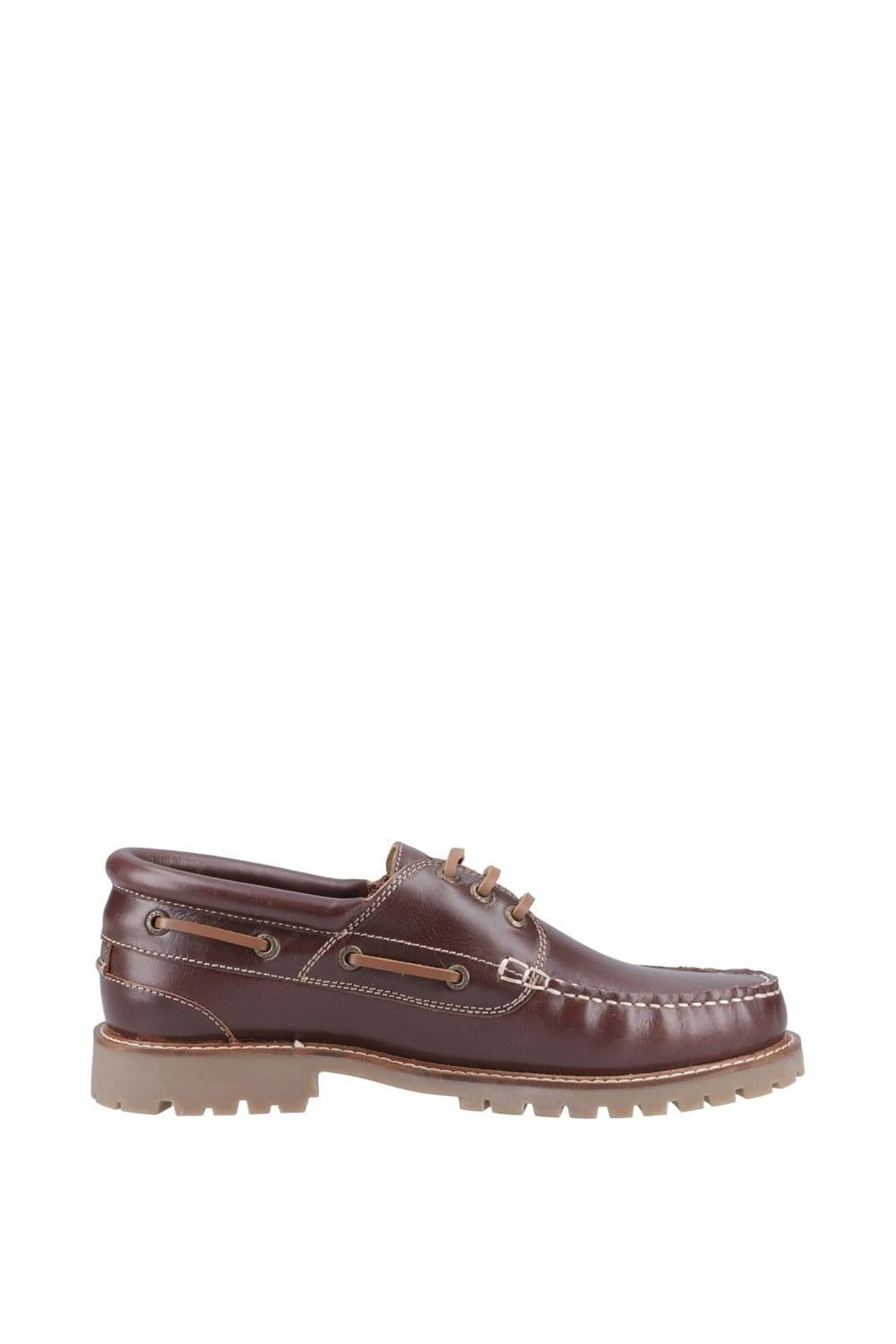 Hush Puppies Hush Puppies Men's Weston Boat Shoe in Brown - 4