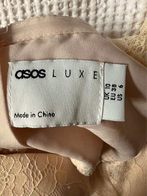 ASOS ASOS Luxe lace top size 10 NEW