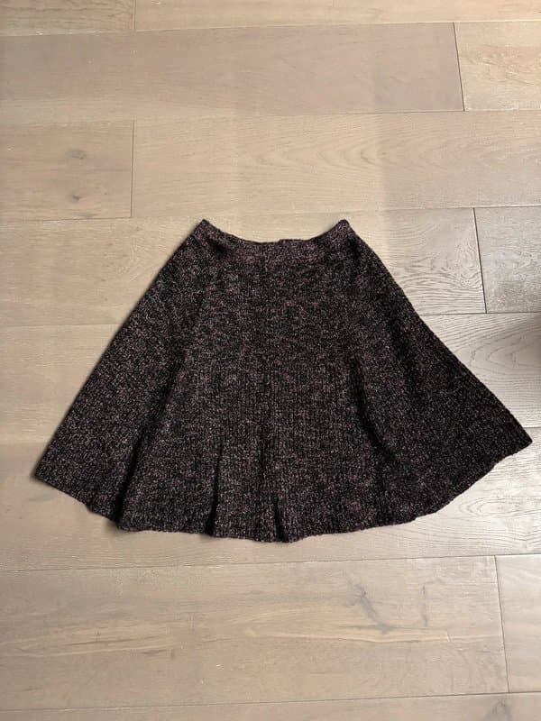Zara Zara knit flared skater skirt