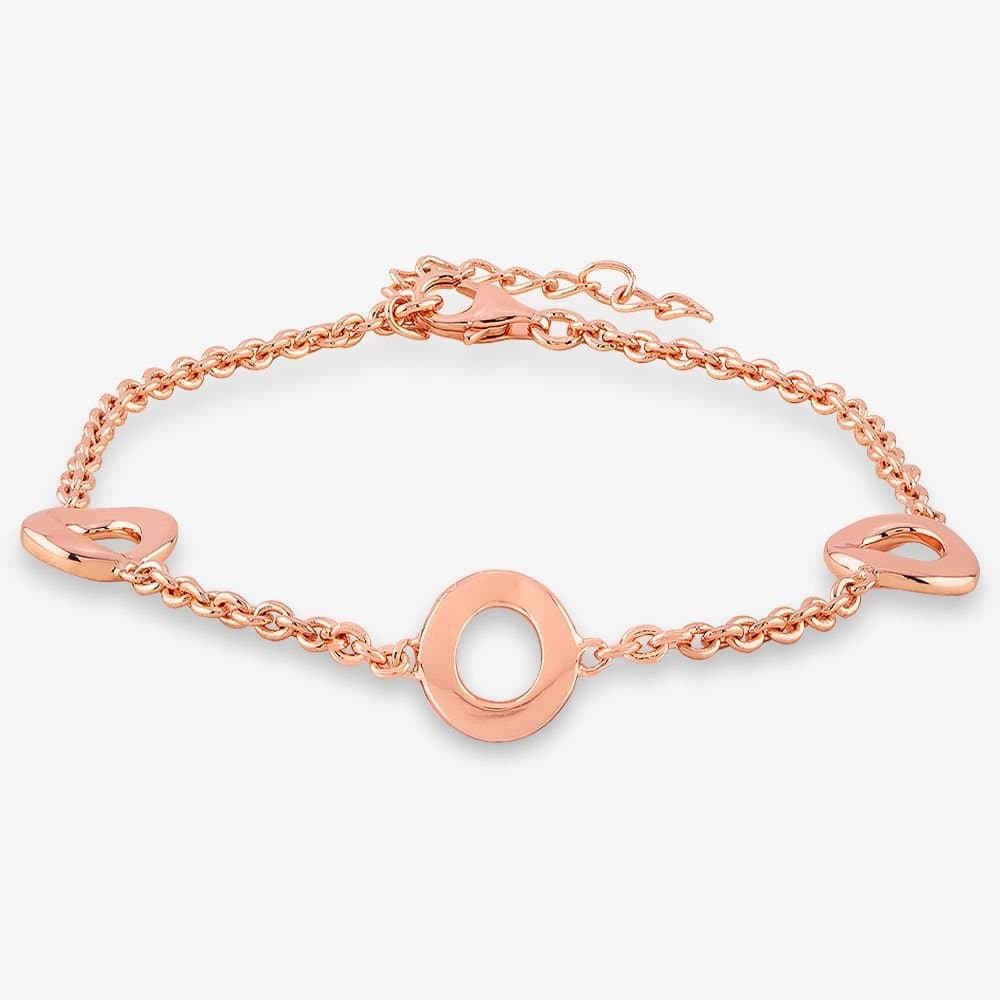 Rosa Lea Rosa Lea Women's Open Circle Bracelet AE-950639H-1 in Rose Gold