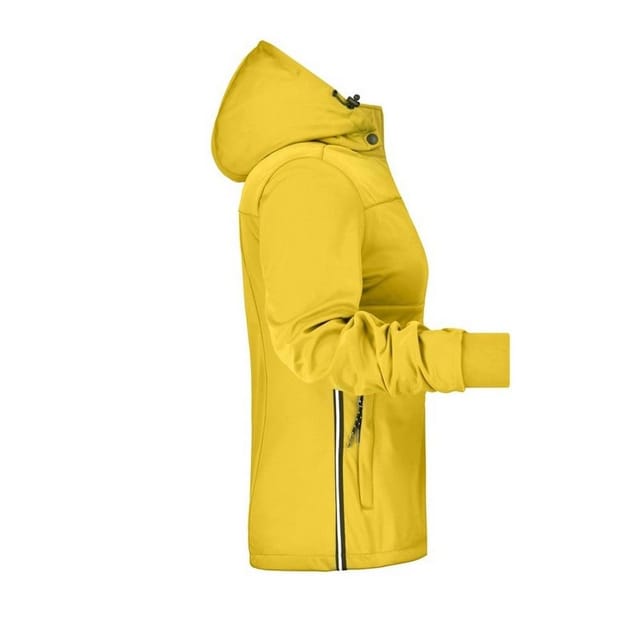 James and Nicholson James and Nicholson Women's Maritime Jacket in Bright Yellow - 3