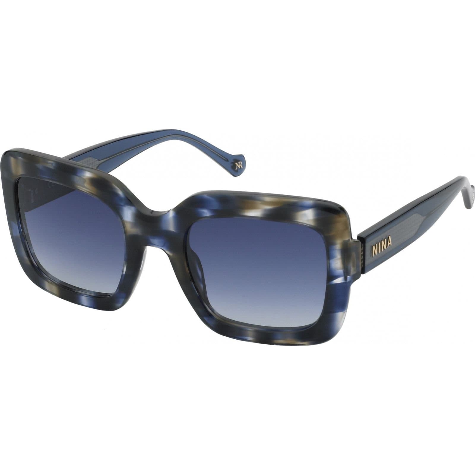 Nina Ricci Nina Ricci Blue Square/Rectangle Sunglasses