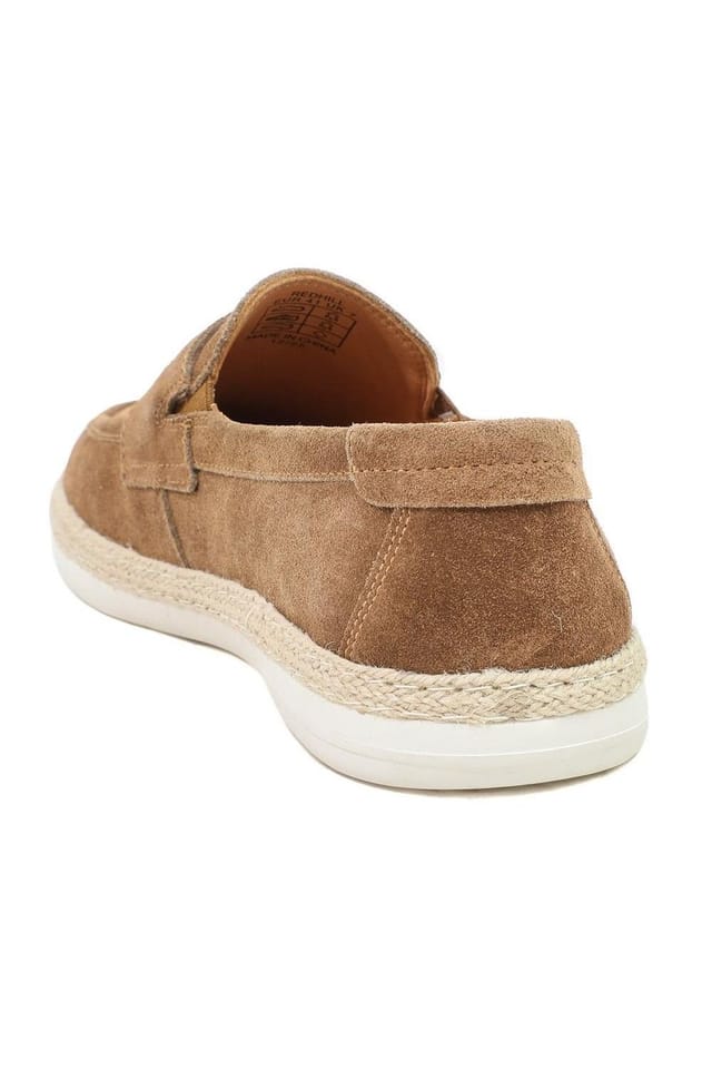 Jones Bootmaker Jones Bootmaker Men's Redhill Leather Casual Slip On Shoes in Tan - 3