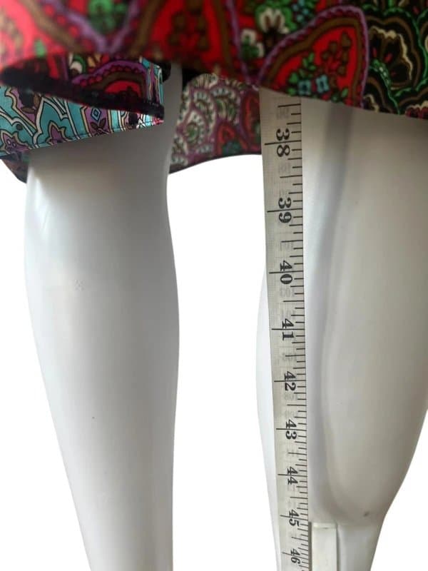 Julien MacDonald Julien MacDonals Bodycon Dress Size 16 Women Paisley Satin Bead NEW EU44 RRP£65