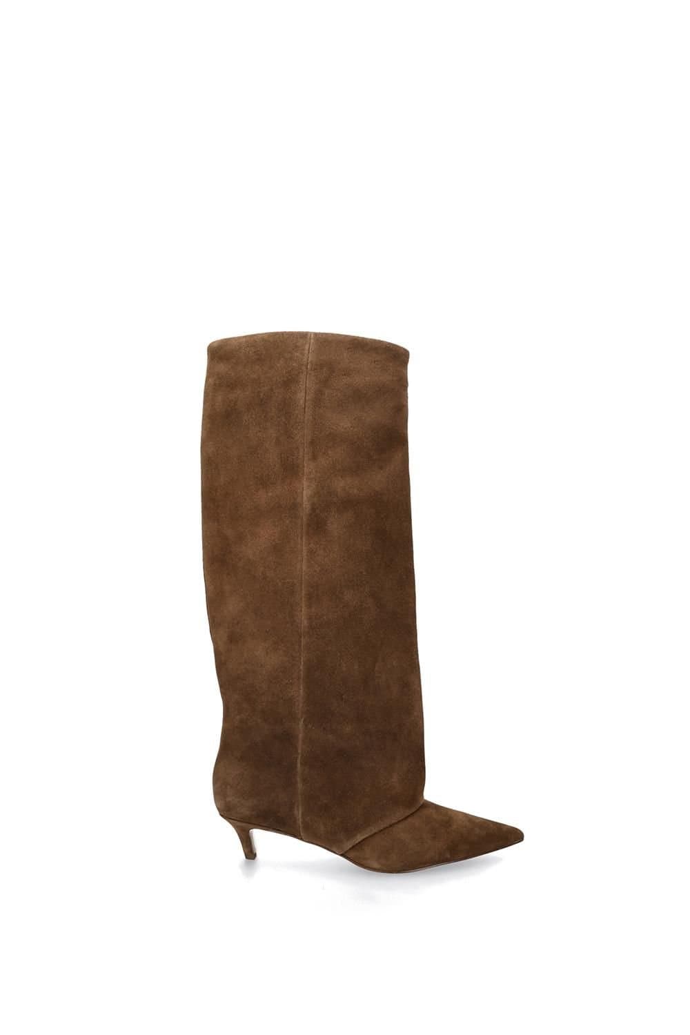 Steve Madden STEVE MADDEN Women's 'Luca Brown Suede' Suede Boots