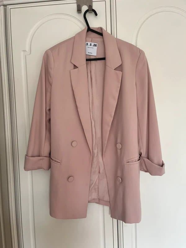 Bershka Pink Bershka blazer