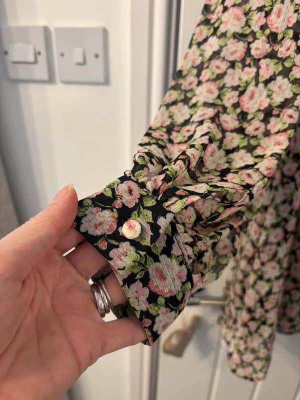 Topshop Topshop floral print dress