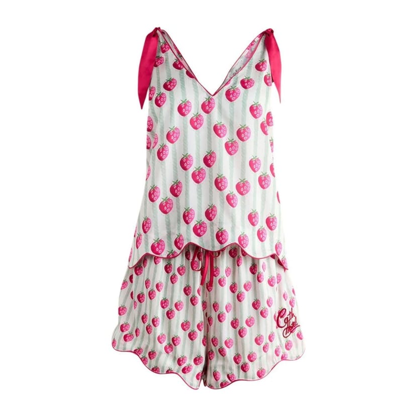 Cath Kidston Cath Kidston Women's Berries Pyjama Set in Pale Green - 1