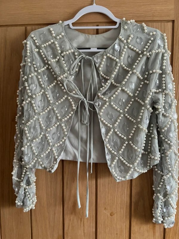 ASOS ASOS embellished backless top - 1