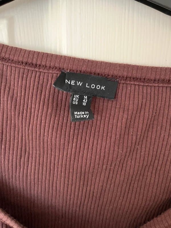 New Look New look ruched crop top