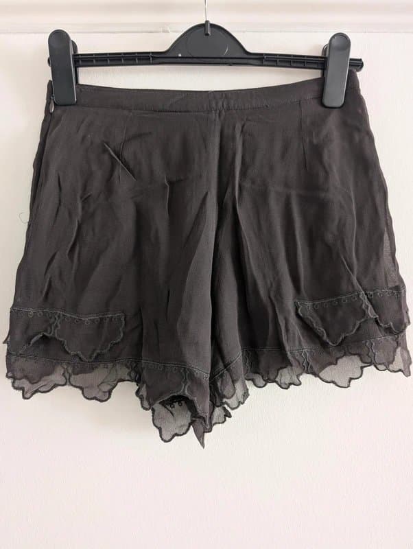 Topshop Topshop Petite Grey Shorts - 6