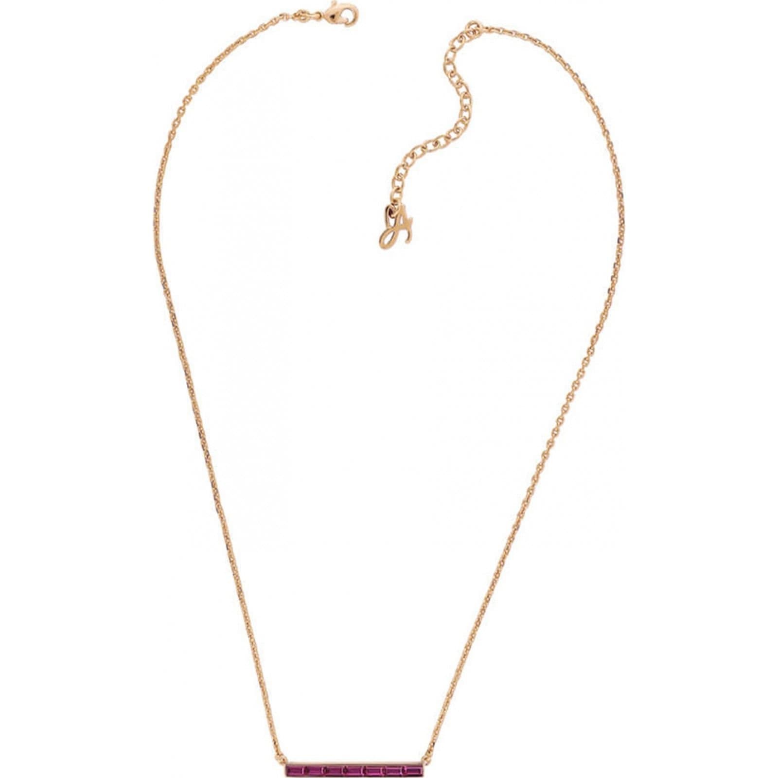 Adore Adore Rose Gold Bar Necklace