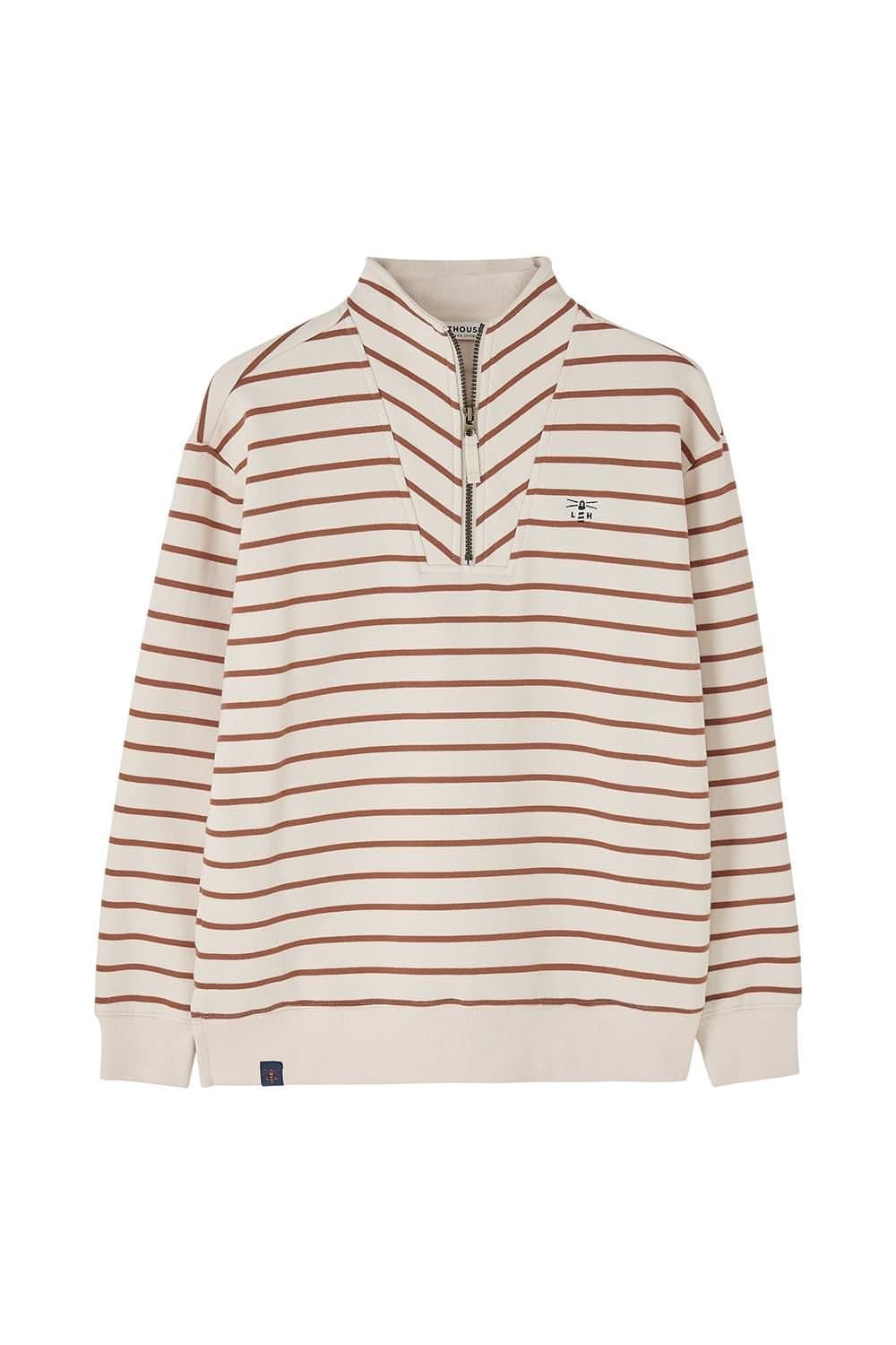 Lighthouse Clothing Lighthouse Clothing Women's Coral Cotton Rich Brushed Jersey in Nude