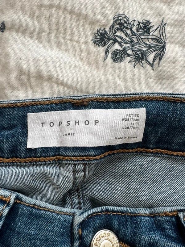 Topshop Topshop Petite Jamie jeans