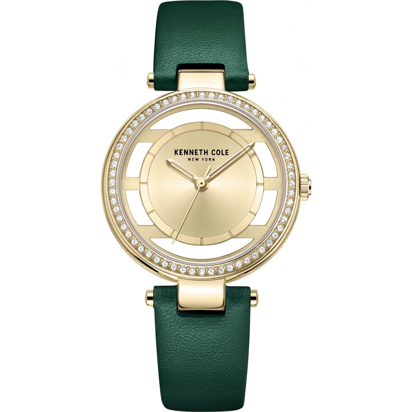 Kenneth Cole Kenneth Cole Women's KCWLA2219802 Classic 34mm Quartz Watch in Green