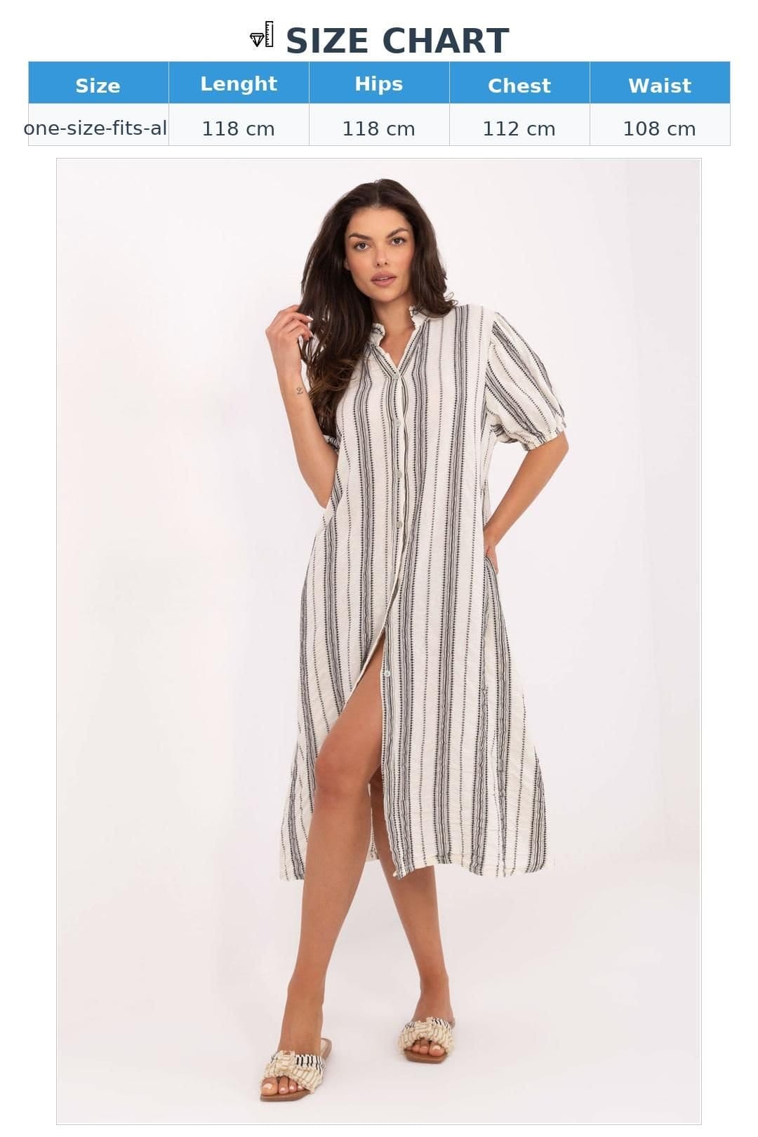 Love Lace Love Lace Women's Boho Midi Shirt Dress With Pockets in White - 4