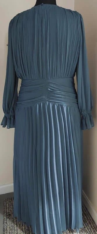 ASOS ASOS Occasion Maxi Dress. Slate Grey. UK Size 18