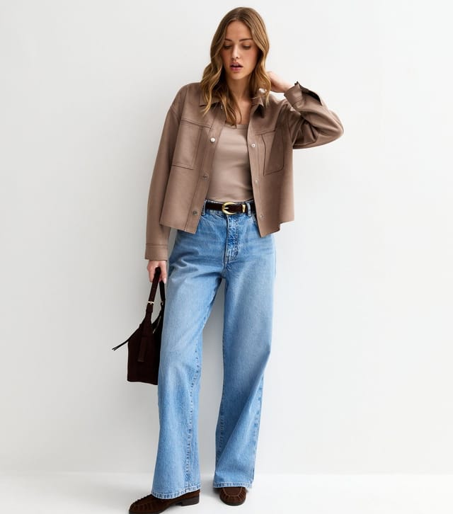 New Look Women's Mink Square Neck Top New Look - 3