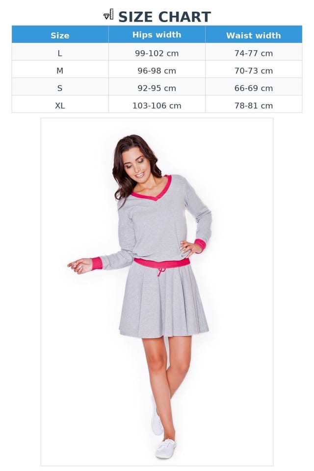Love Lace Love Lace Women's Charming Elastic Waist Skirt with Pockets in Grey - 2