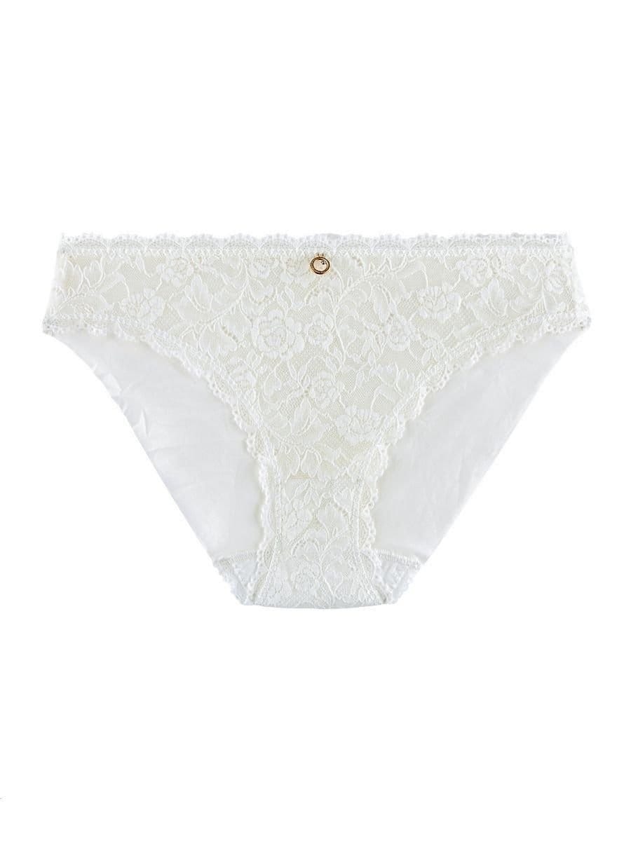 Aubade Aubade Women's Rosessence Care Brazillian in White - 4