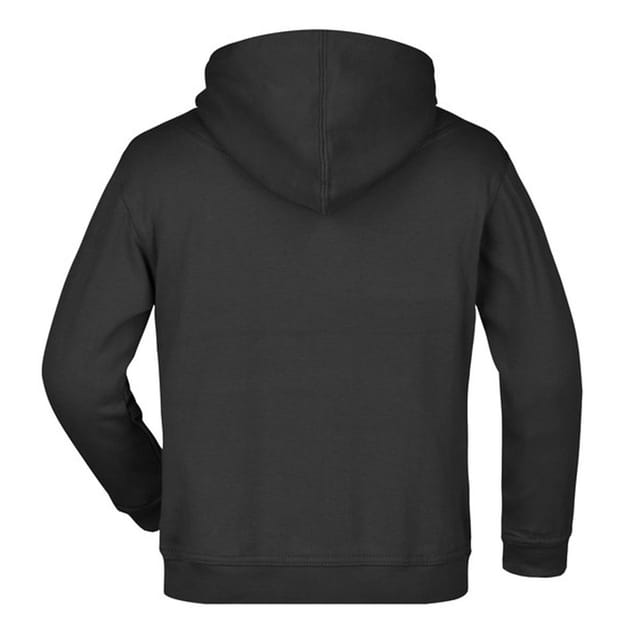 James and Nicholson James and Nicholson Men's Moisture Wicking Hoodie in Black - 2