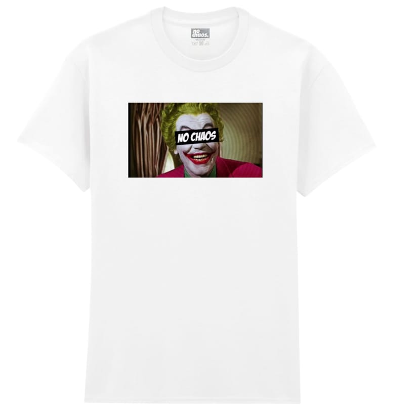 No Chaos No Chaos Men's You Joking Mate? T-Shirt in White - 1