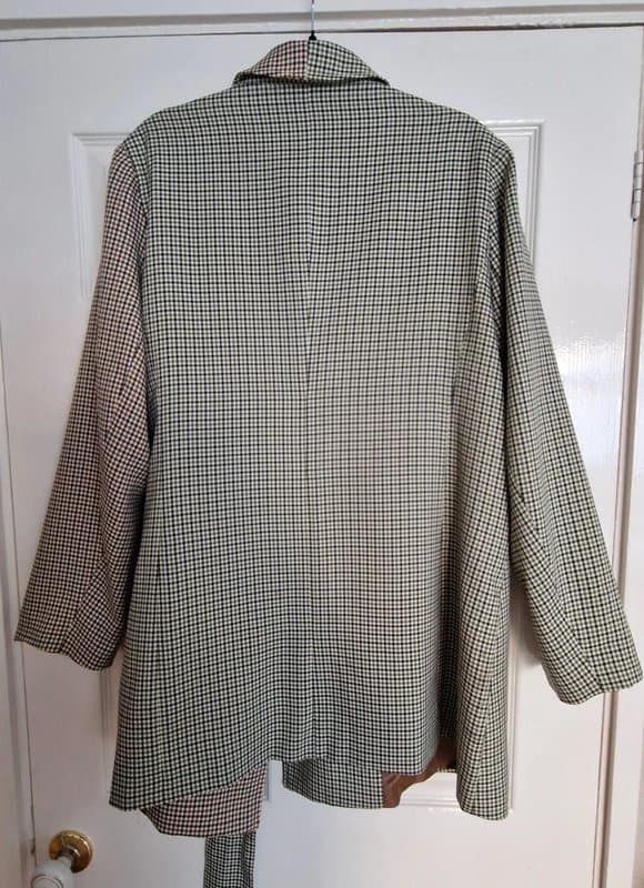 Never Fully Dressed Never Fully Dressed check blazer size 20