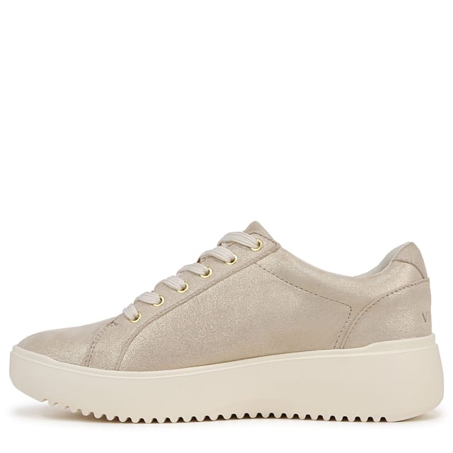 Vionic Vionic Women's Kearny Lace Up Trainers in Gold - 2